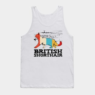 British Shorthair Cat Tank Top